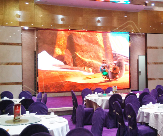 威特姆酒店LED显示屏成效展示