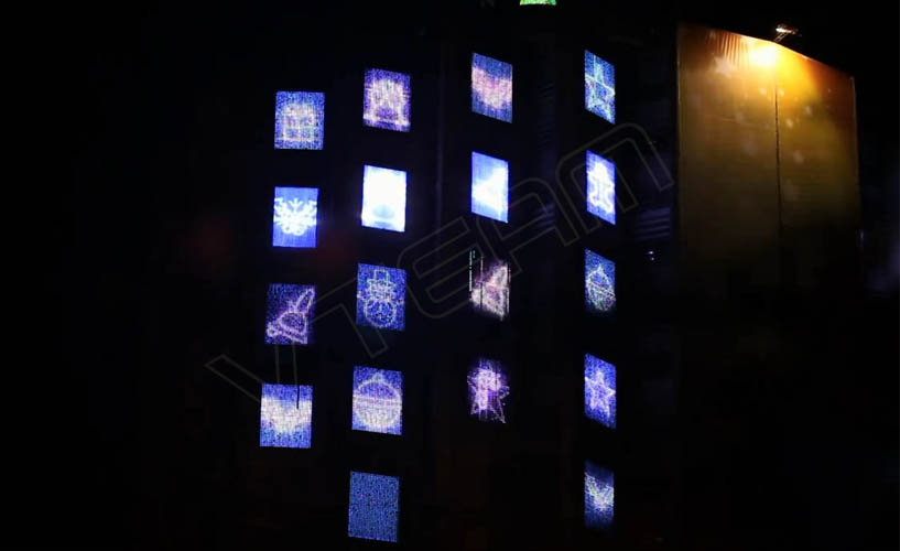 大楼户表告白及亮化 LED软屏MJ-55