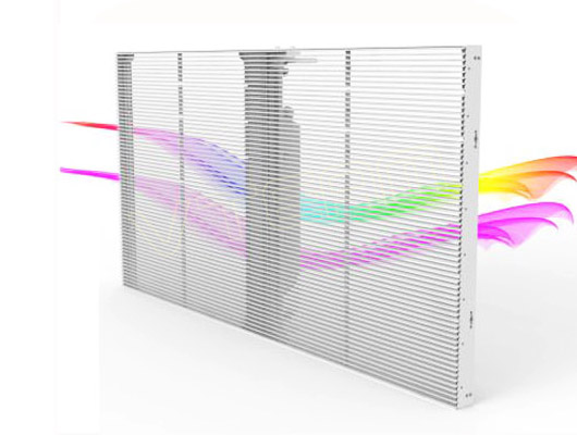 威特姆光电LED透显著示屏箱体