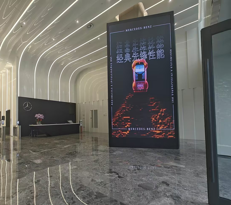 上海浦东奔腾数字中心LED全彩显示屏项目